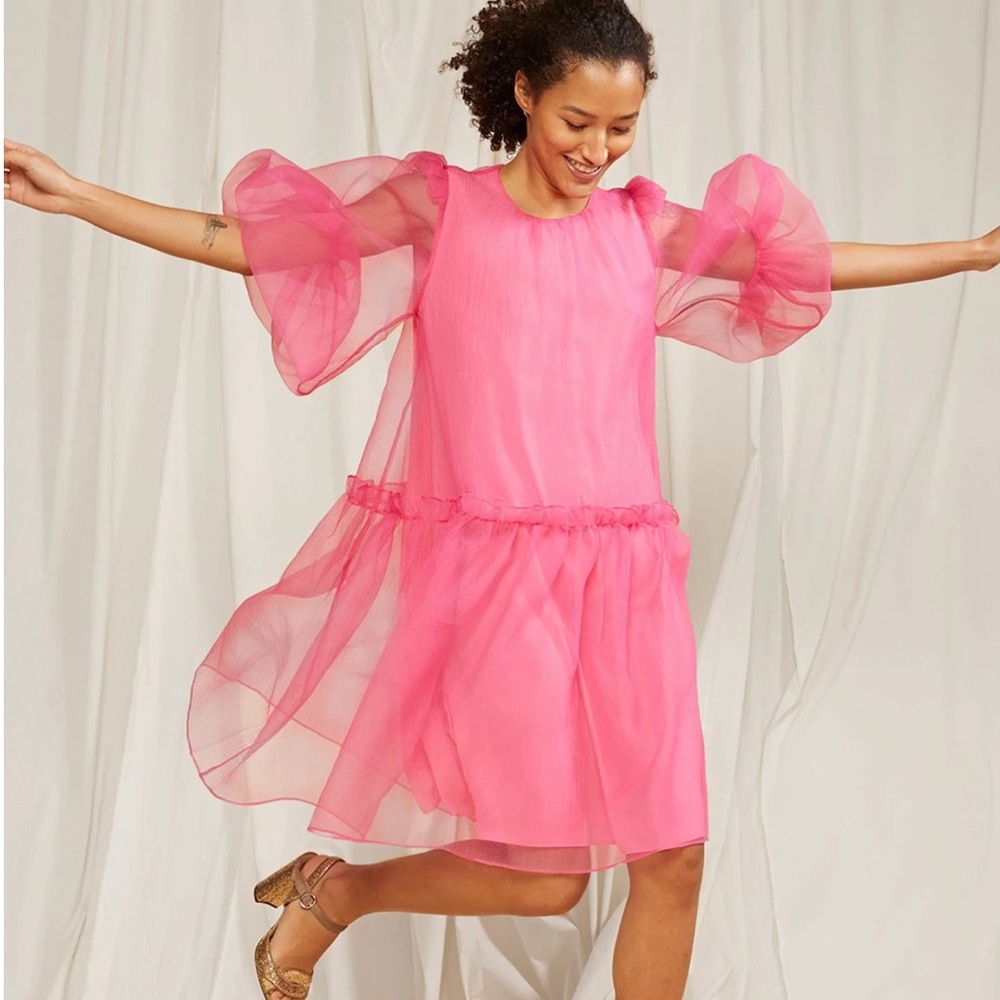 Cynthia Rowley Tallulah dress in Hot Pink